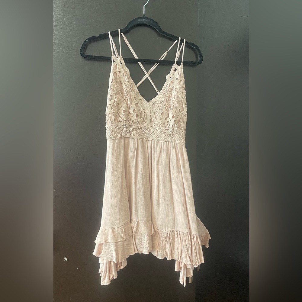 pink dress size medium